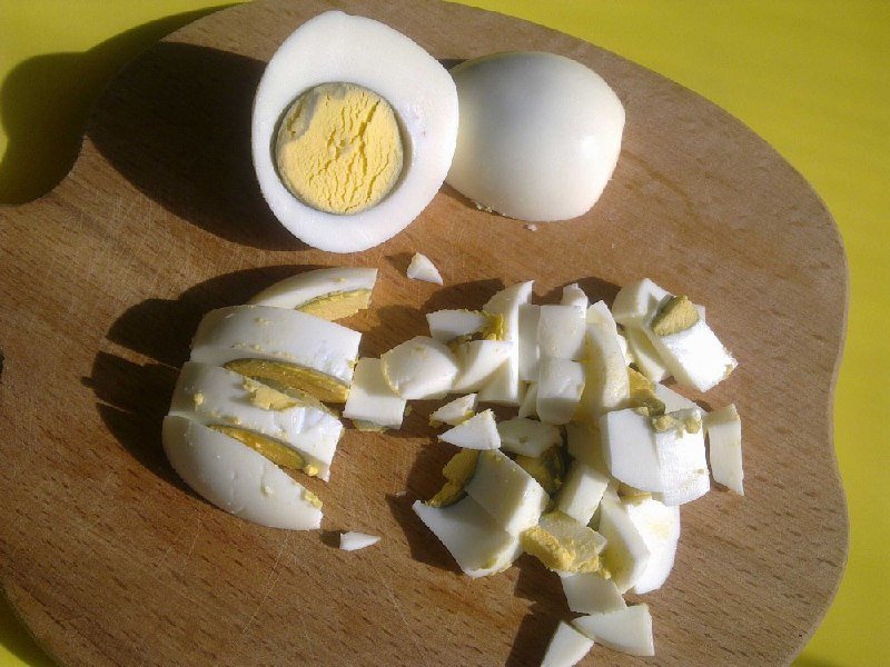 салат со стручковой фасолью