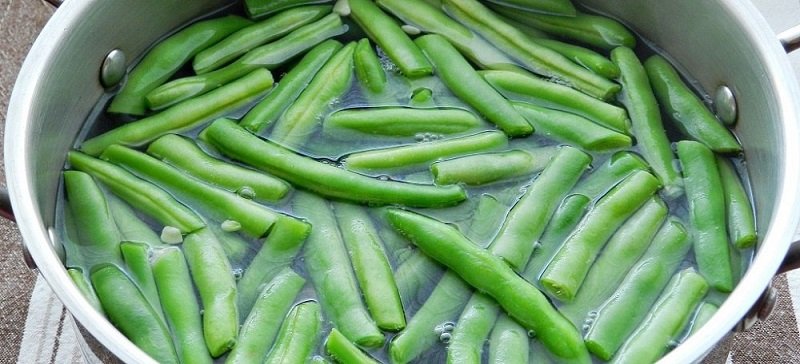 салат со стручковой фасолью