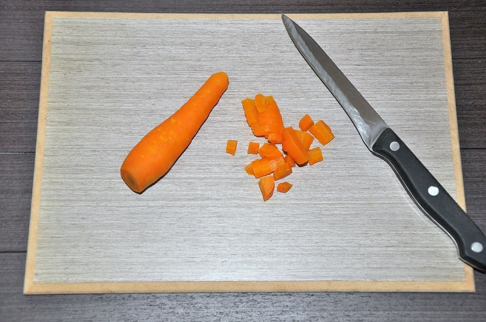 отварная морковь