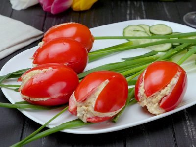 Салат «Тюльпаны»