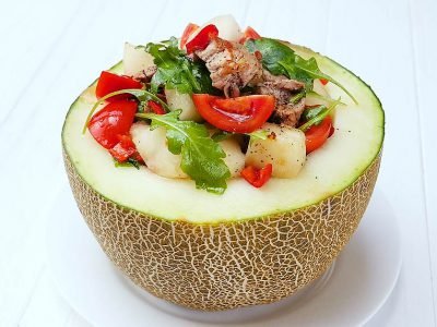 Салат в дыне