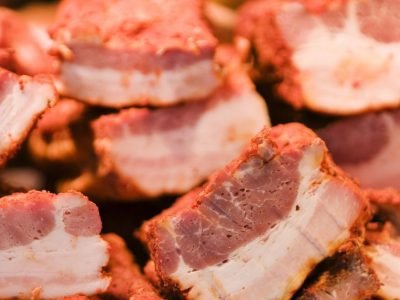 Сало в микроволновке