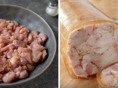 Домашний сальтисон из курицы