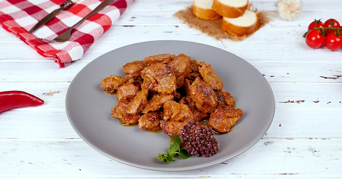 тушеная говядина