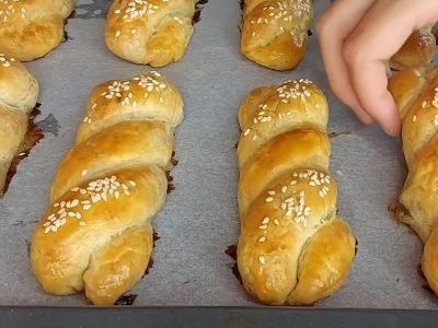 Самса косичкой