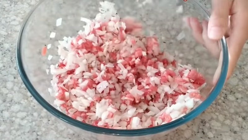 рецепт самсы с мясом