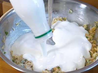 Самые ленивые пирожки с курицей