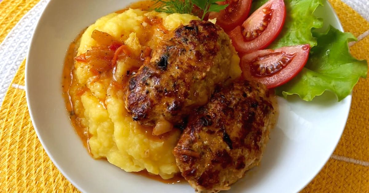 куриные котлеты с плавленым сыром
