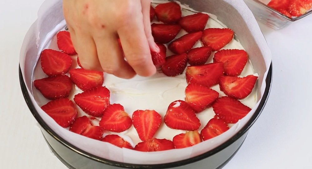 сбричолата с клубникой