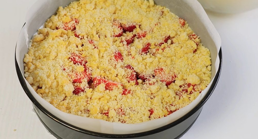 сбричолата с клубникой