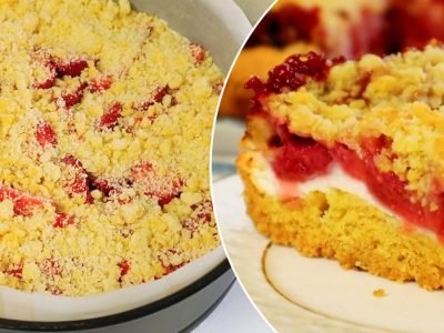 Сбричолата с клубникой: как приготовить нежный итальянский пирог