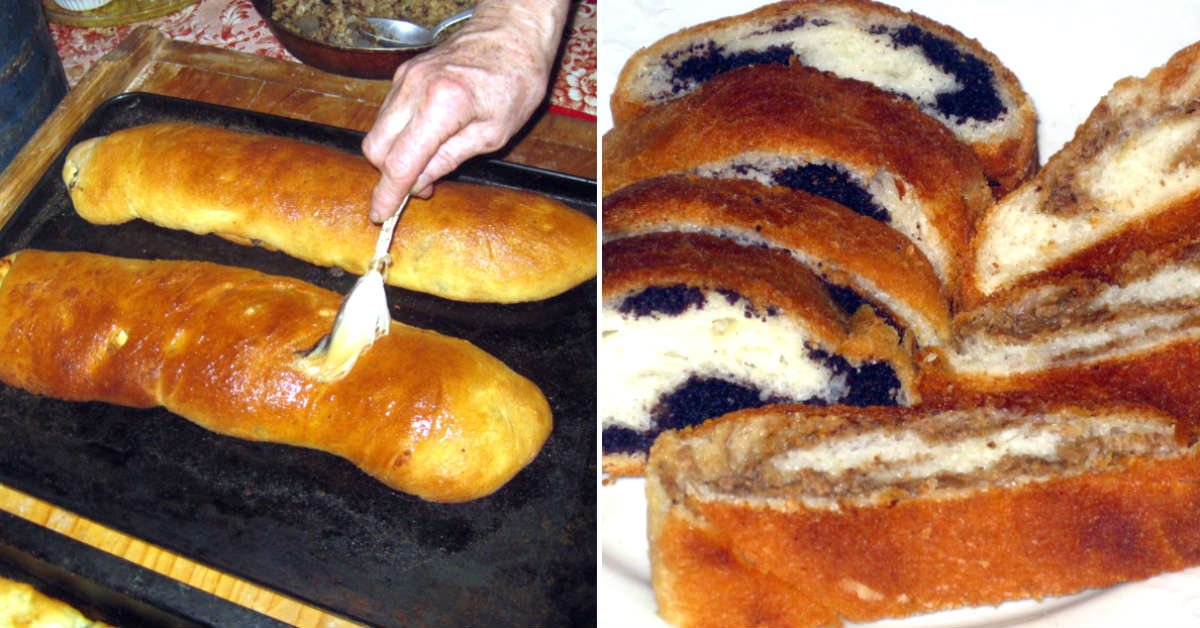 сдобный рулет к празднику