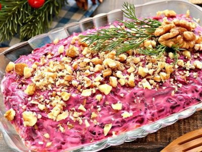 Салат «Сельдь под шубой» по-украински