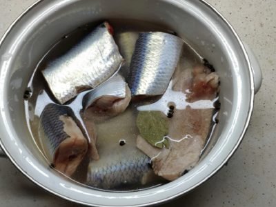 Селедка домашнего посола