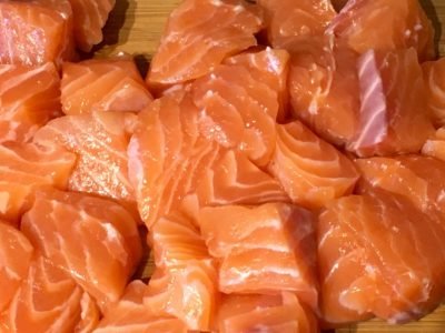 Семга в сливочном соусе