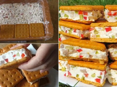 Сэндвич с колбасой