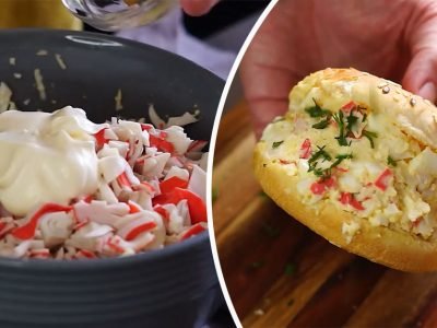 Сэндвич с яичным салатом