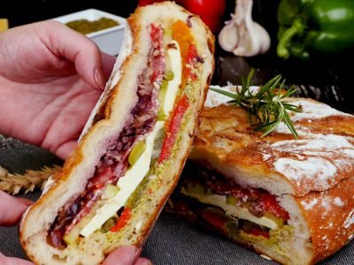 Сэндвич в хлебе