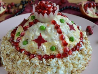 Салат «Шапка Мономаха»