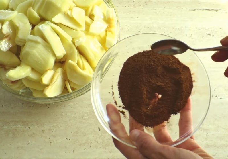 пирог с яблоками