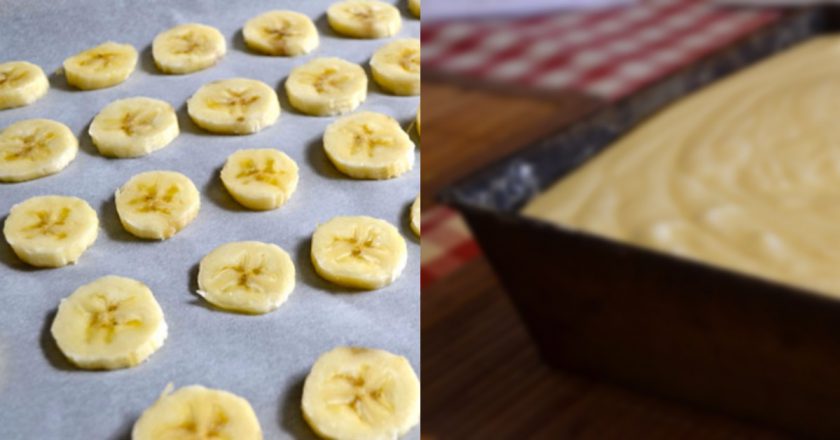 шарлотка з бананами - готуємо з покроковими фото