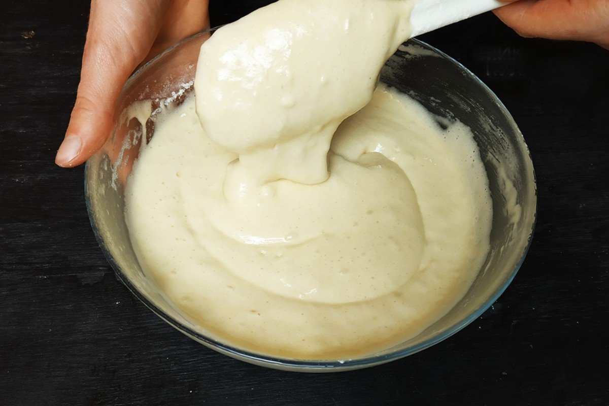 тесто для шарлотки