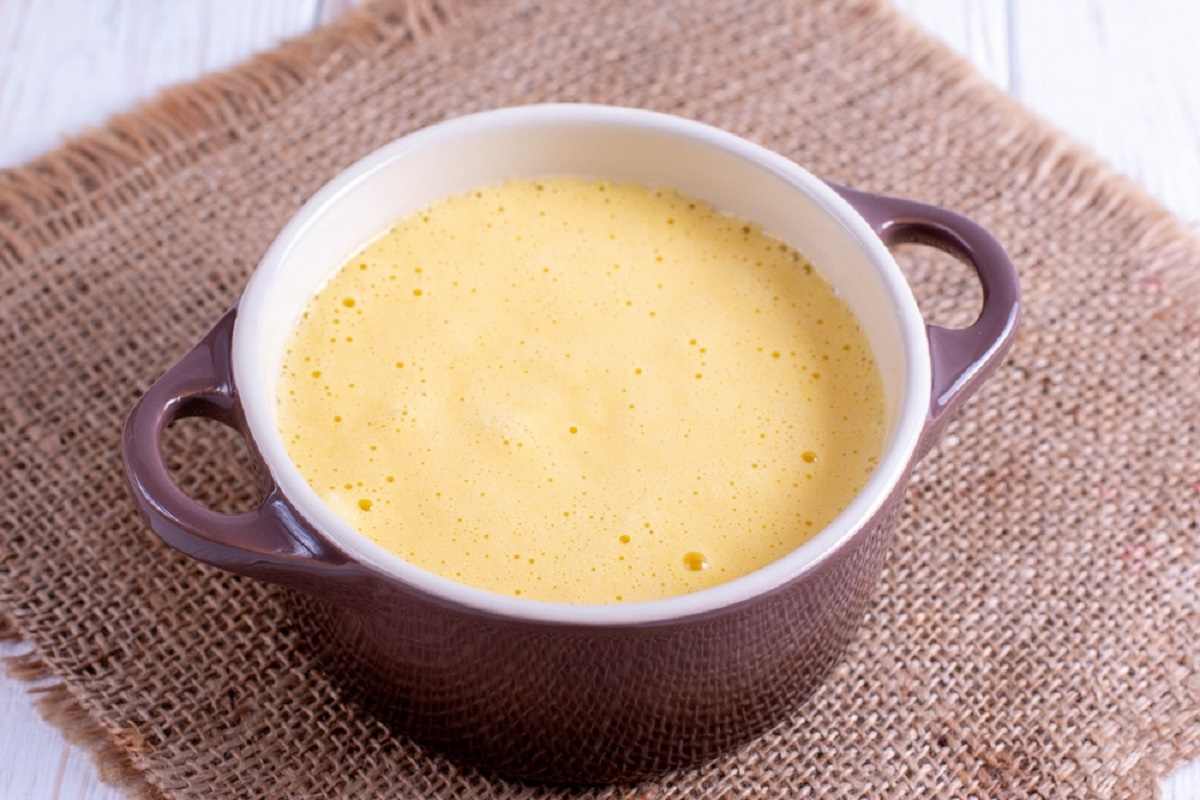 тесто в форме