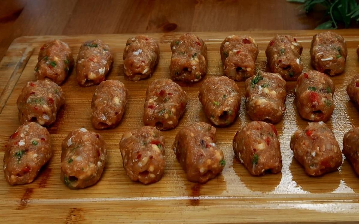 сформированный шашлык