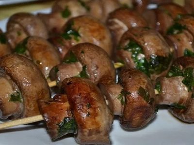 Шашлык из грибов