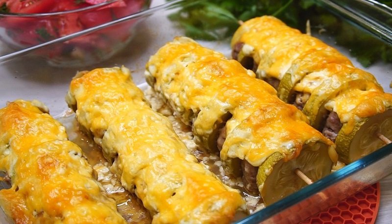 кабачковый шашлык