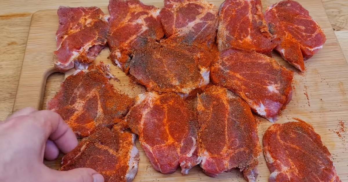 замаринованное мясо