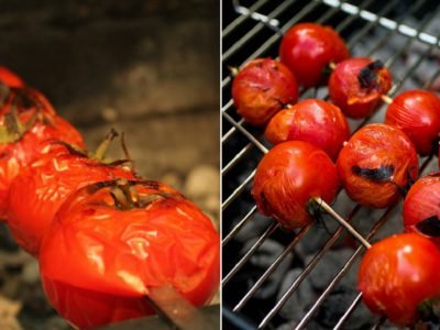 Шашлык из помидоров