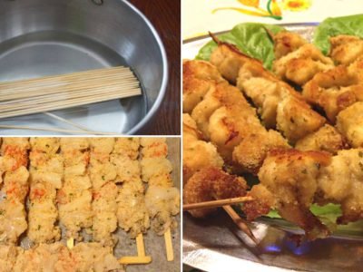 Шашлык из рыбы в духовке