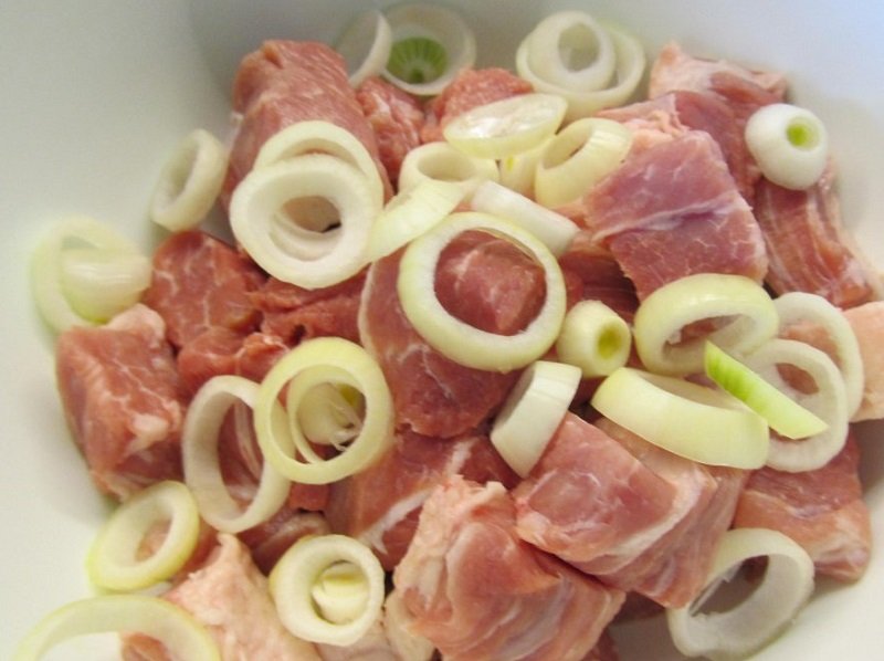 свиной шашлык в банке