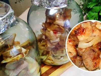 Шашлык из свинины в банке