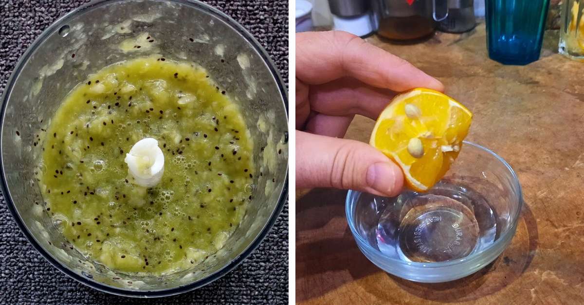 пюре из киви