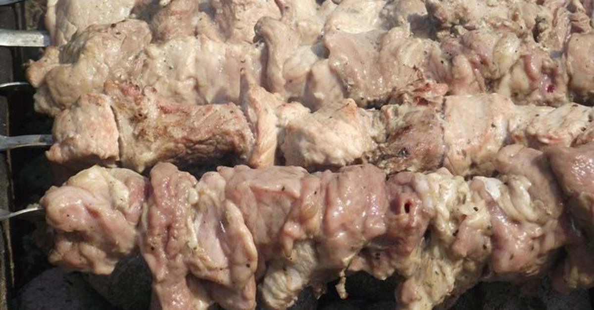 свиной шашлык