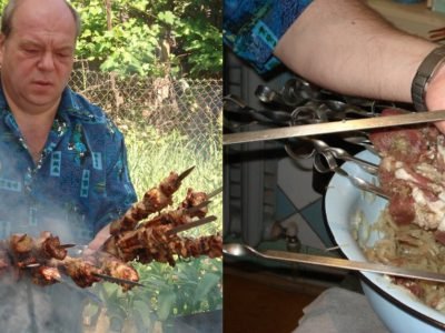 Шашлык с лимонной кислотой