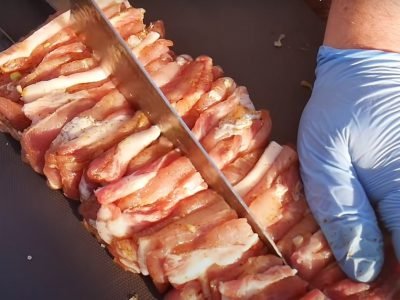 Шашлык с салом