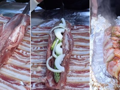 Шашлык в фольге