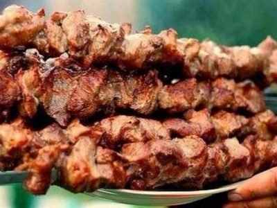 Шашлык в пиве