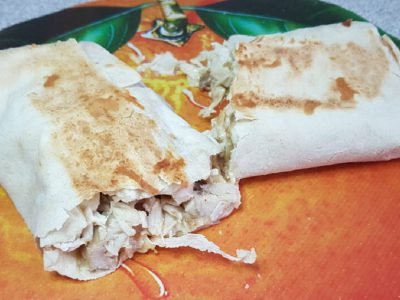 Шаурма с курицей в лаваше