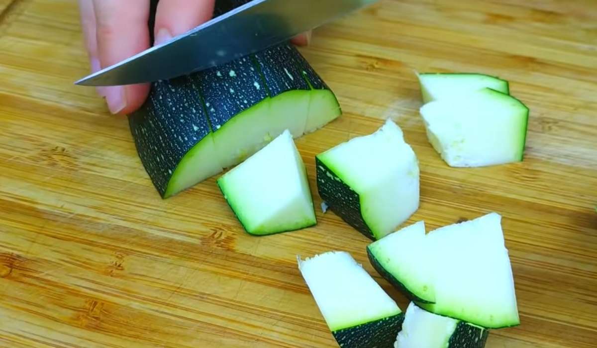 нарезка кабачков