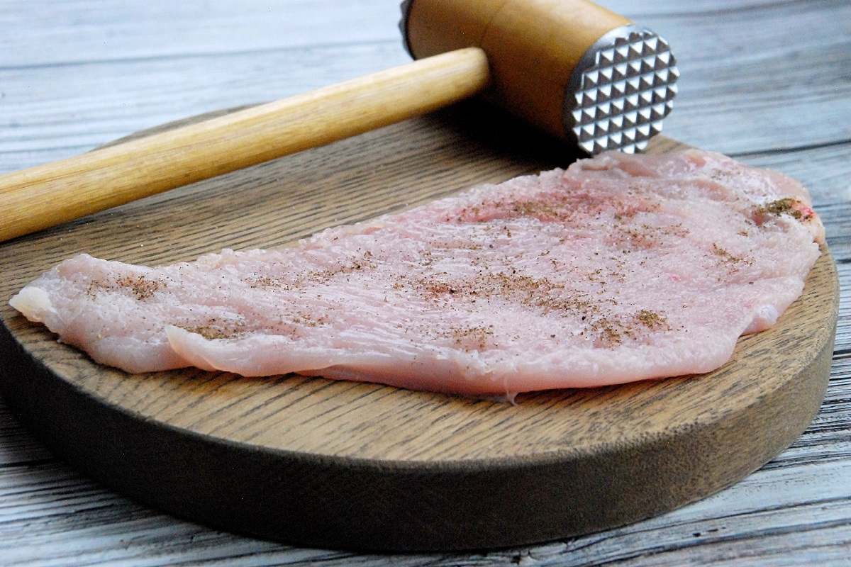 отбитое куриное филе