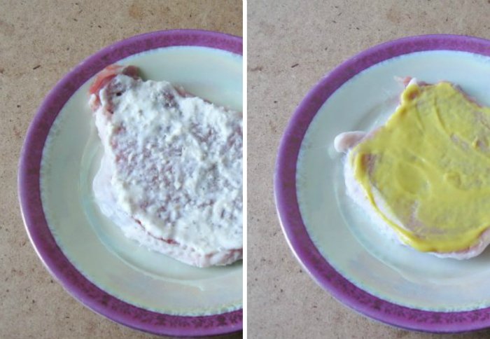 Шницель из свинины