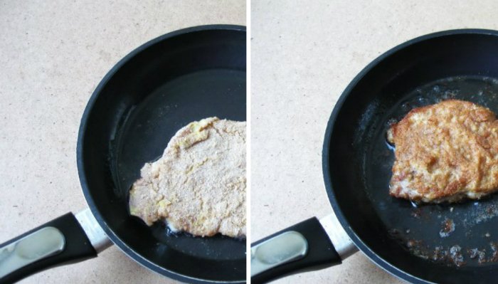 Шницель по-баварски