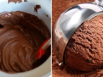 Шоколадное мороженое