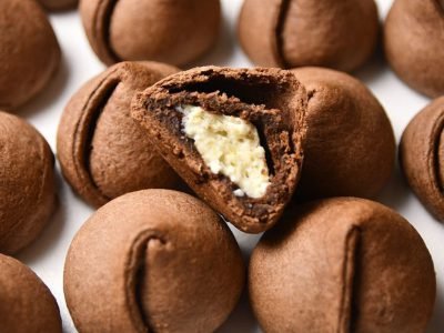 Шоколадные тюльпаны с творогом