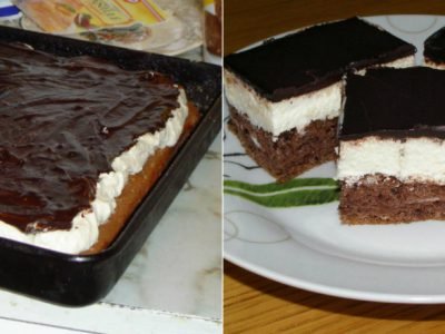 Шоколадный бисквитный торт