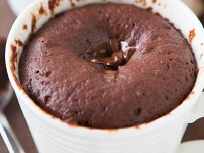 Шоколадный фондан в микроволновке: рецепт быстрого десерта